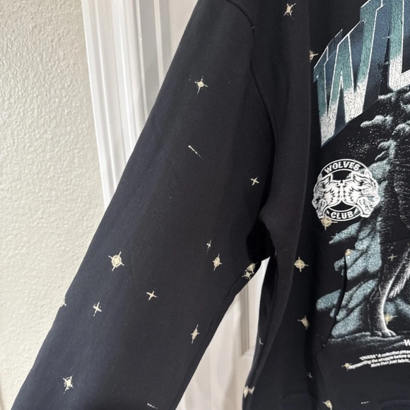 Darc Sport Wolves Club 2023 Ohana Tour 289/1000 Men's XL Hoodie Black EUC - Picture 8 of 9